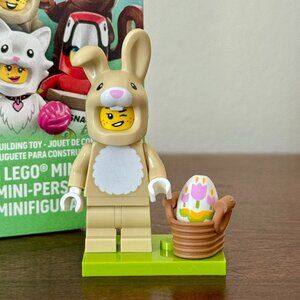 Cute Bunny Costume Lego Animals Series 28 - Minifigures - 71051 - UNOPENED NIB